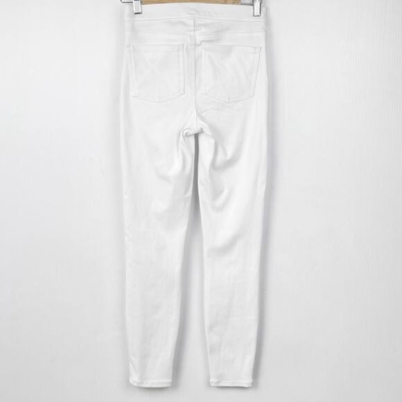 Spanx jean-ish ankle leggings medium denim looking pure white Size Small - Picture 4 of 13